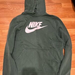 Nike Boys Green Hoodie Sweatshirt